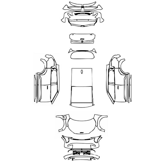 Pre-Cut PPF KIA EV3 GT-Line 2025