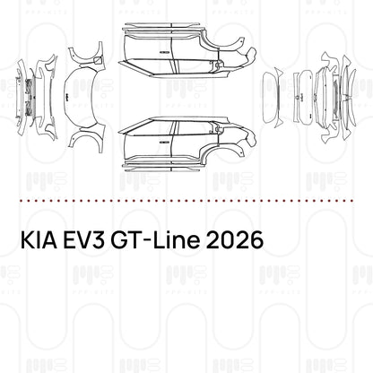 Pre-Cut PPF KIA EV3 GT-Line 2026