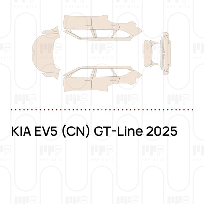 Pre-Cut PPF KIA EV5 (CN) GT-Line 2025