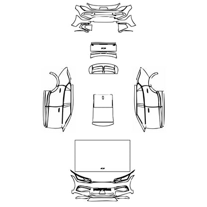 Pre-Cut PPF KIA EV6 GT-Line S 2023 - PPF-Kits