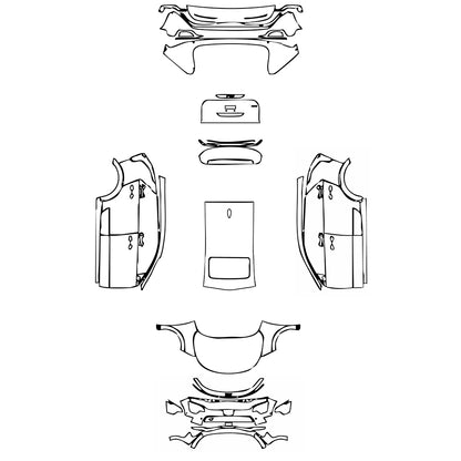 Pre-Cut PPF KIA Niro EV (US) Wave 2023 - PPF-Kits