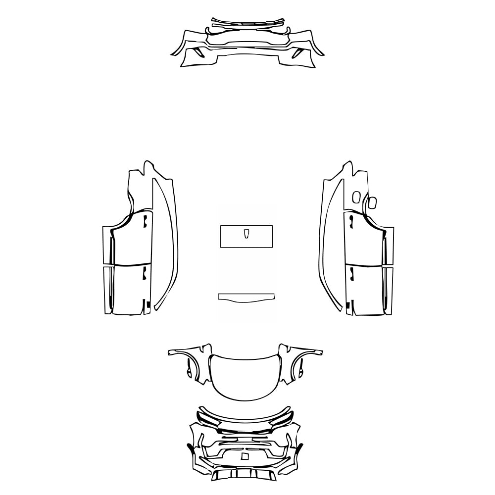 Pre-Cut PPF KIA Sorento EX 2022 - PPF-Kits