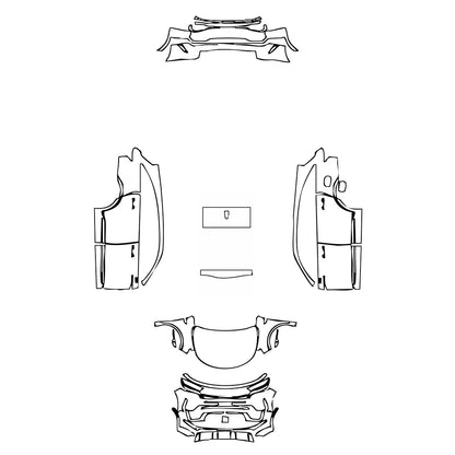 Pre-Cut PPF KIA Sorento EX 2022 - PPF-Kits