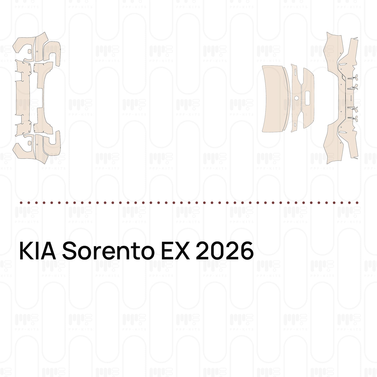 Pre-Cut PPF KIA Sorento EX 2026