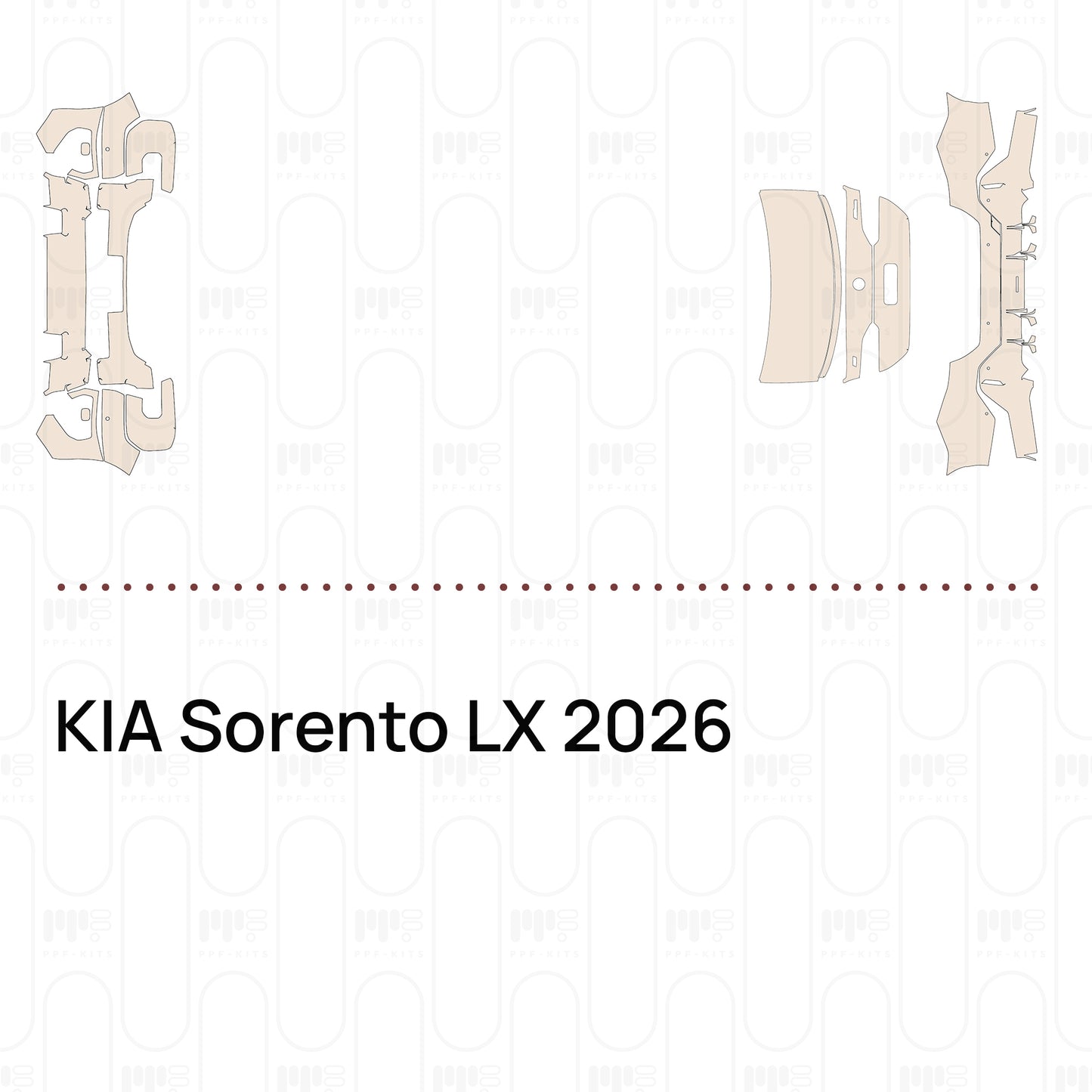 Pre-Cut PPF KIA Sorento LX 2026