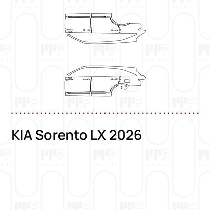 Pre-Cut PPF KIA Sorento LX 2026