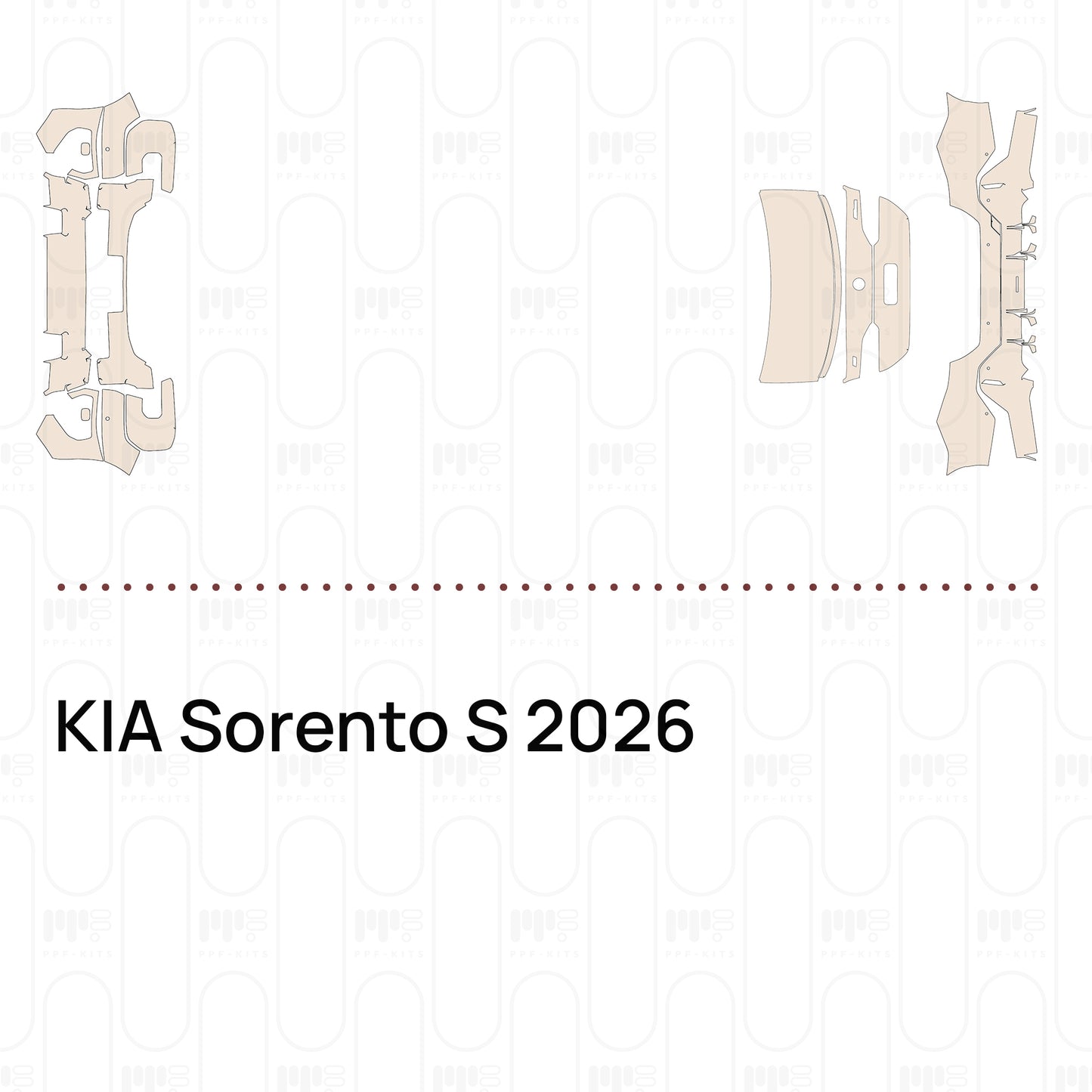 Pre-Cut PPF KIA Sorento S 2026