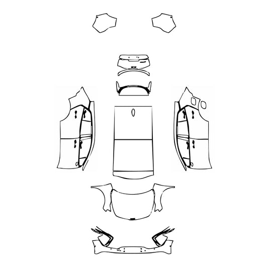 Pre-Cut PPF KIA Sportage (EU) Base 2023 - PPF-Kits