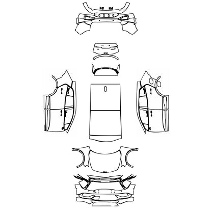 Pre-Cut PPF KIA Sportage (EU) GT-Line 2024 - PPF-Kits