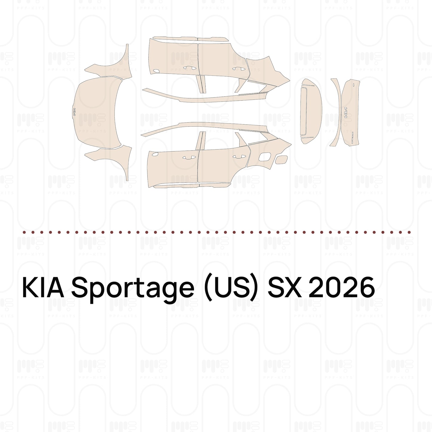 Pre-Cut PPF KIA Sportage (US) SX 2026