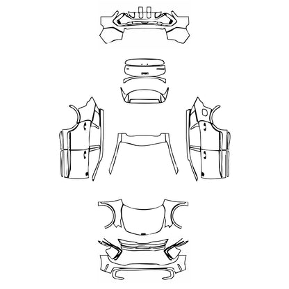 Pre-Cut PPF KIA Sportage (US) X-Line 2023 - PPF-Kits