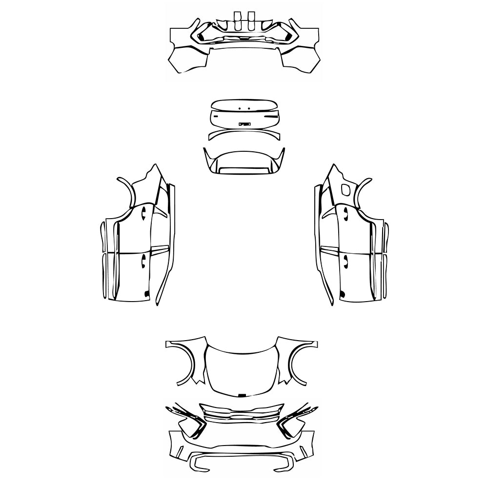 Pre-Cut PPF KIA Sportage (US) X-Pro Prestige 2024 - PPF-Kits