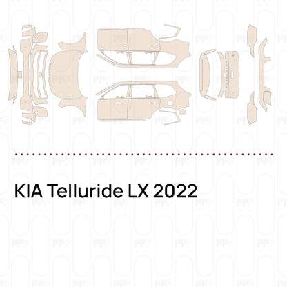 Pre-Cut PPF KIA Telluride LX 2022