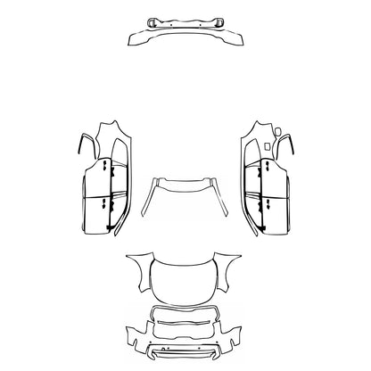 Pre-Cut PPF KIA Telluride LX 2024 - PPF-Kits