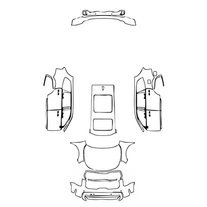 Pre-Cut PPF KIA Telluride SX 2023 - PPF-Kits