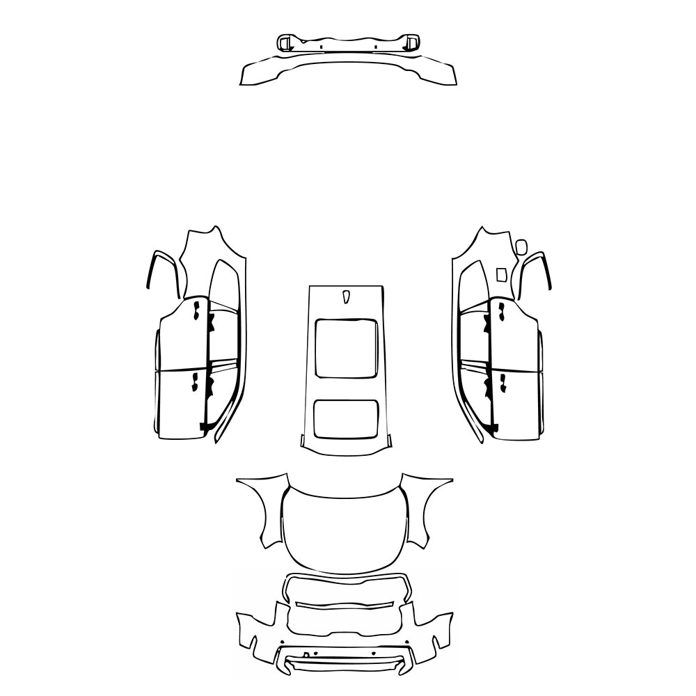 Pre-Cut PPF KIA Telluride SX Prestige 2025 - PPF-Kits