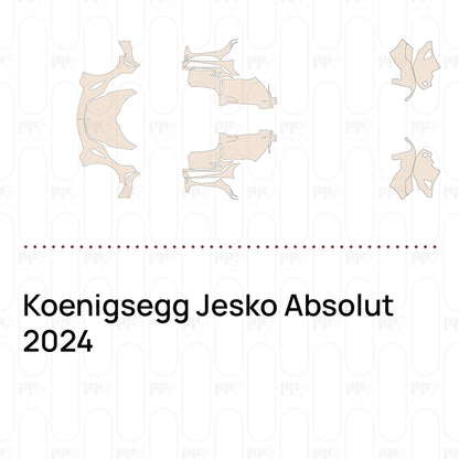 Pre-Cut PPF Koenigsegg Jesko Absolut 2024