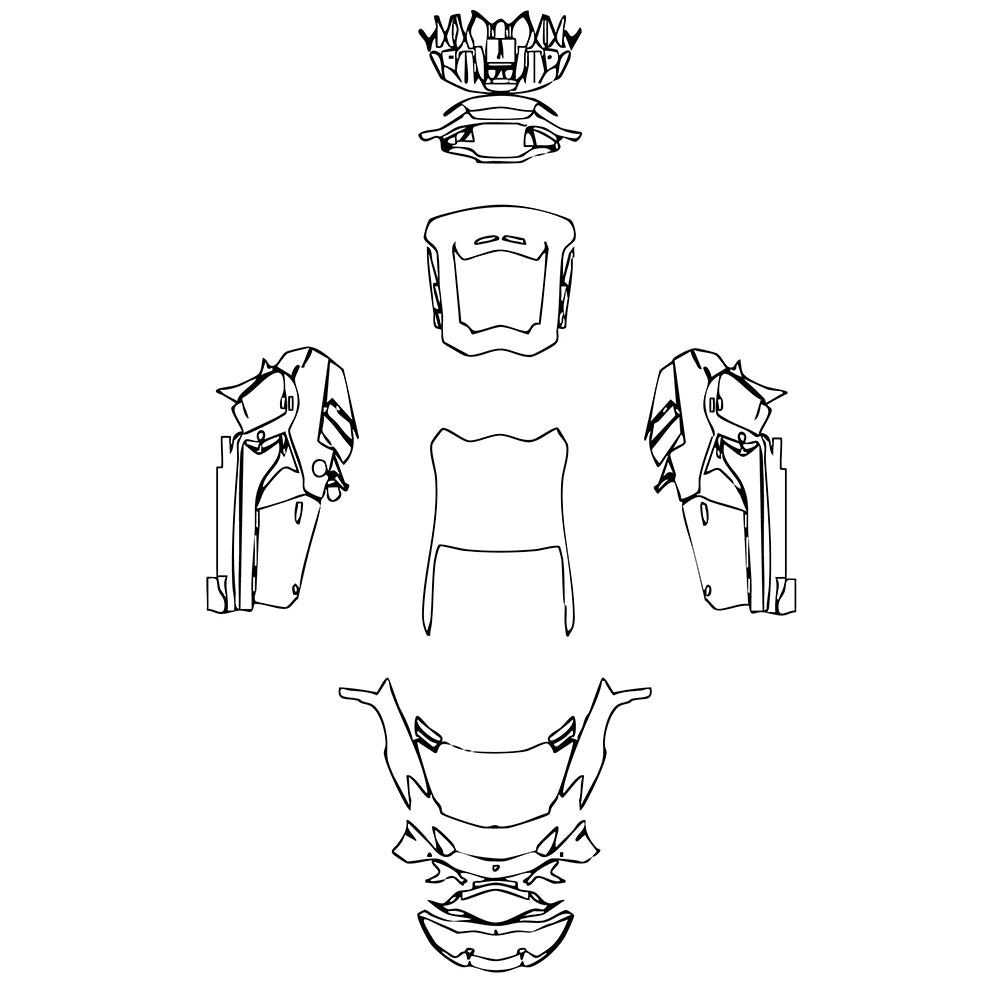 Pre-Cut PPF Lamborghini Aventador LP 780-4 Ultimae 2023 - PPF-Kits