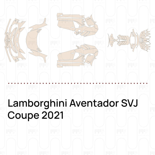 Pre-Cut PPF Lamborghini Aventador SVJ Coupe 2021