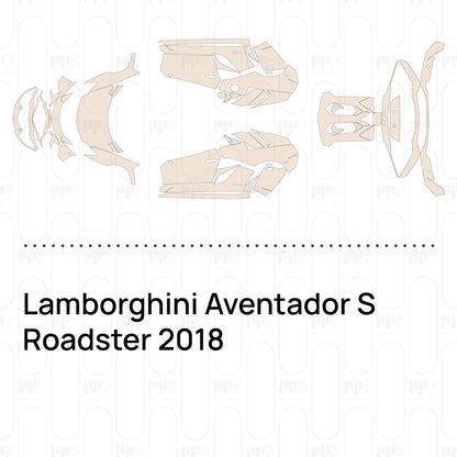 Pre-Cut PPF Lamborghini Aventador S Roadster 2018