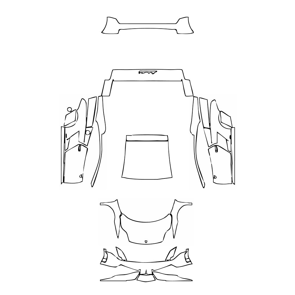 Pre-Cut PPF Lamborghini Gallardo LP 570-4 Superleggera 2013 - PPF-Kits