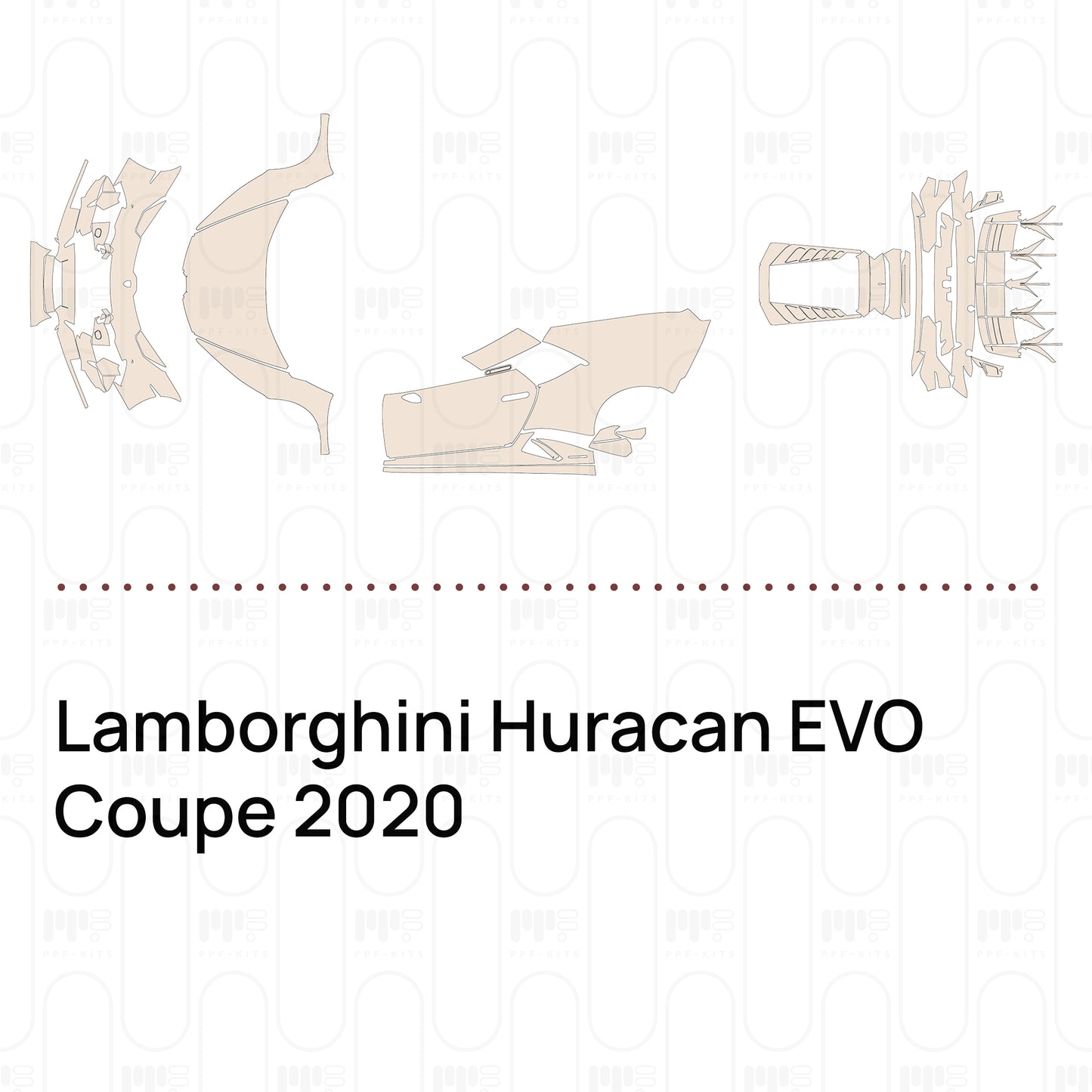 Pre-Cut PPF Lamborghini Huracan EVO Coupe 2020