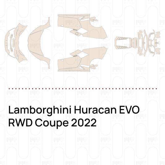 Pre-Cut PPF Lamborghini Huracan EVO RWD Coupe 2022