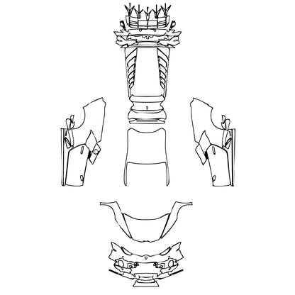 Pre-Cut PPF Lamborghini Huracan Huracan EVO Coupe 2020 - PPF-Kits