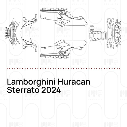 Pre-Cut PPF Lamborghini Huracan Sterrato 2024