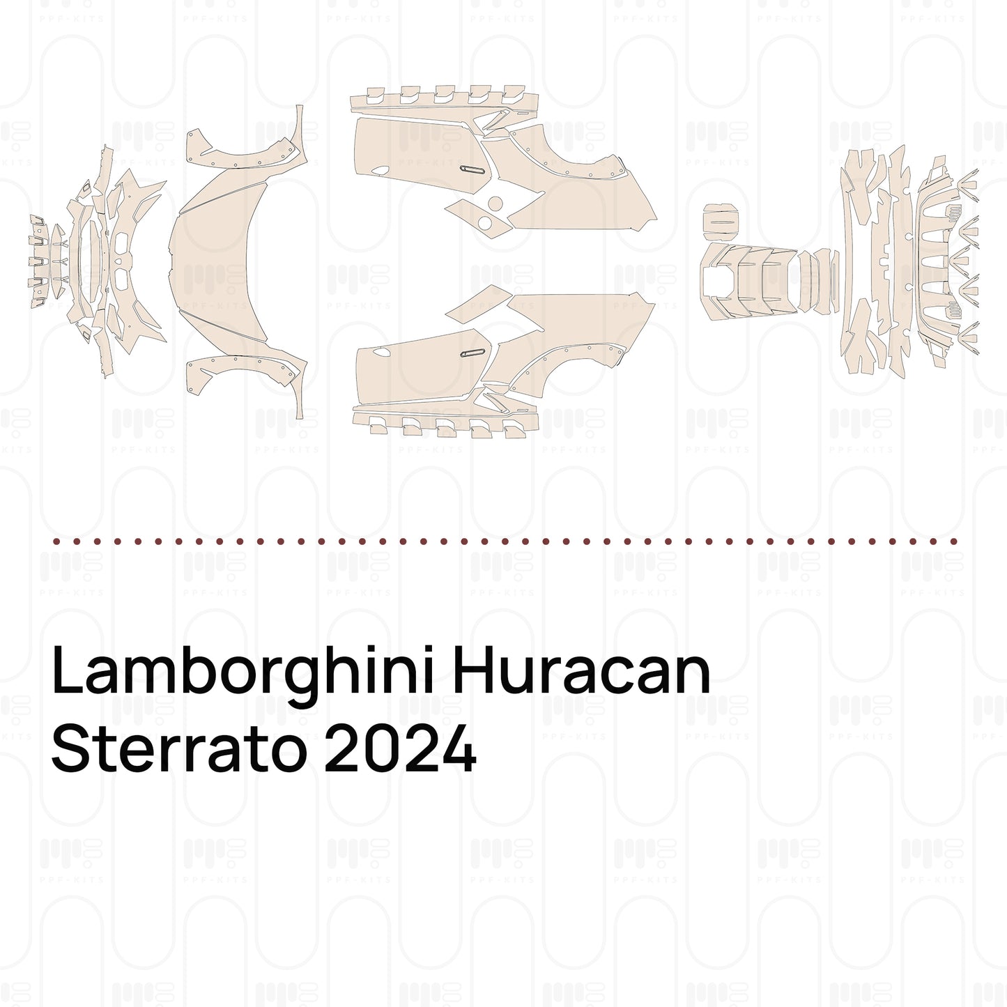 Pre-Cut PPF Lamborghini Huracan Sterrato 2024