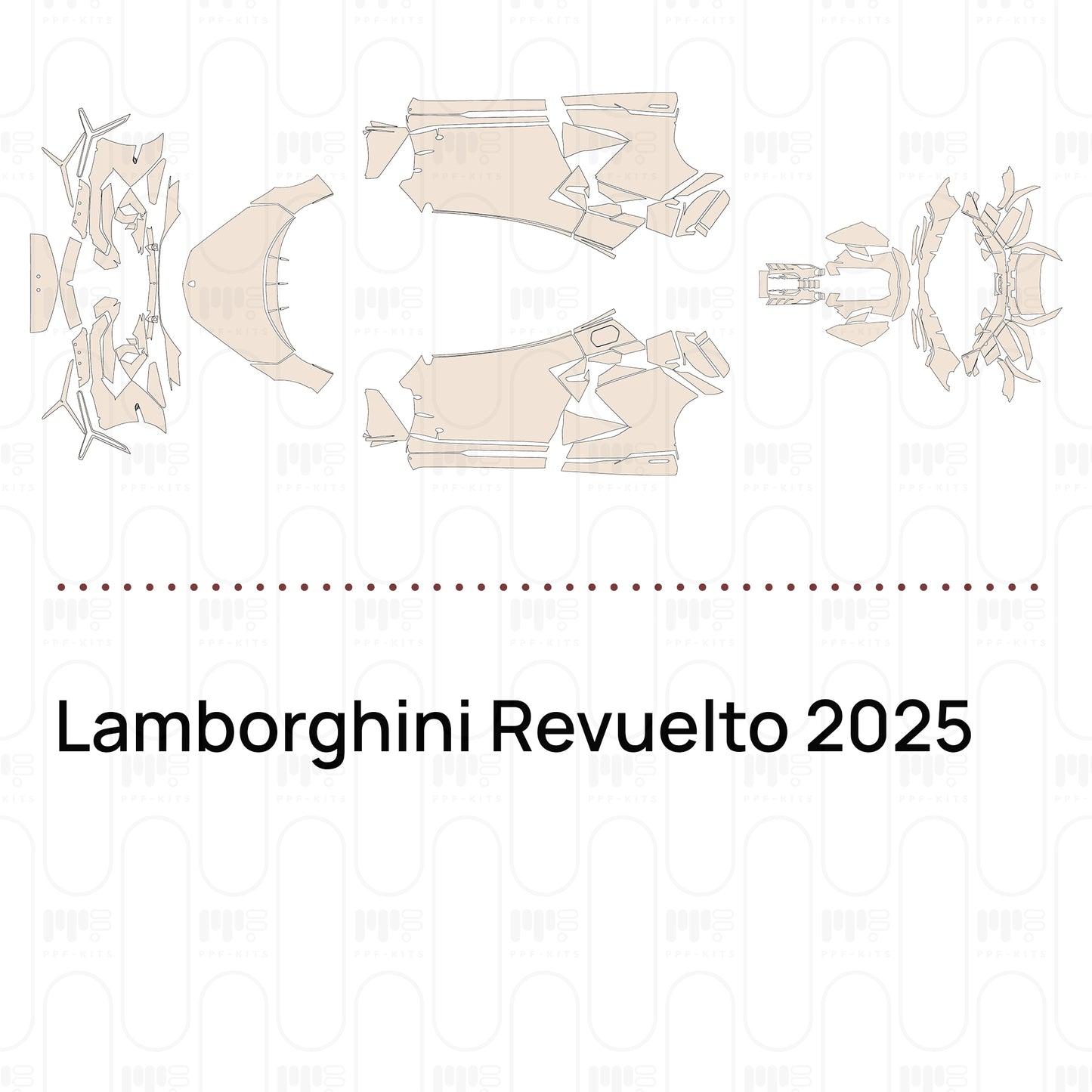 Pre-Cut PPF Lamborghini Revuelto 2025