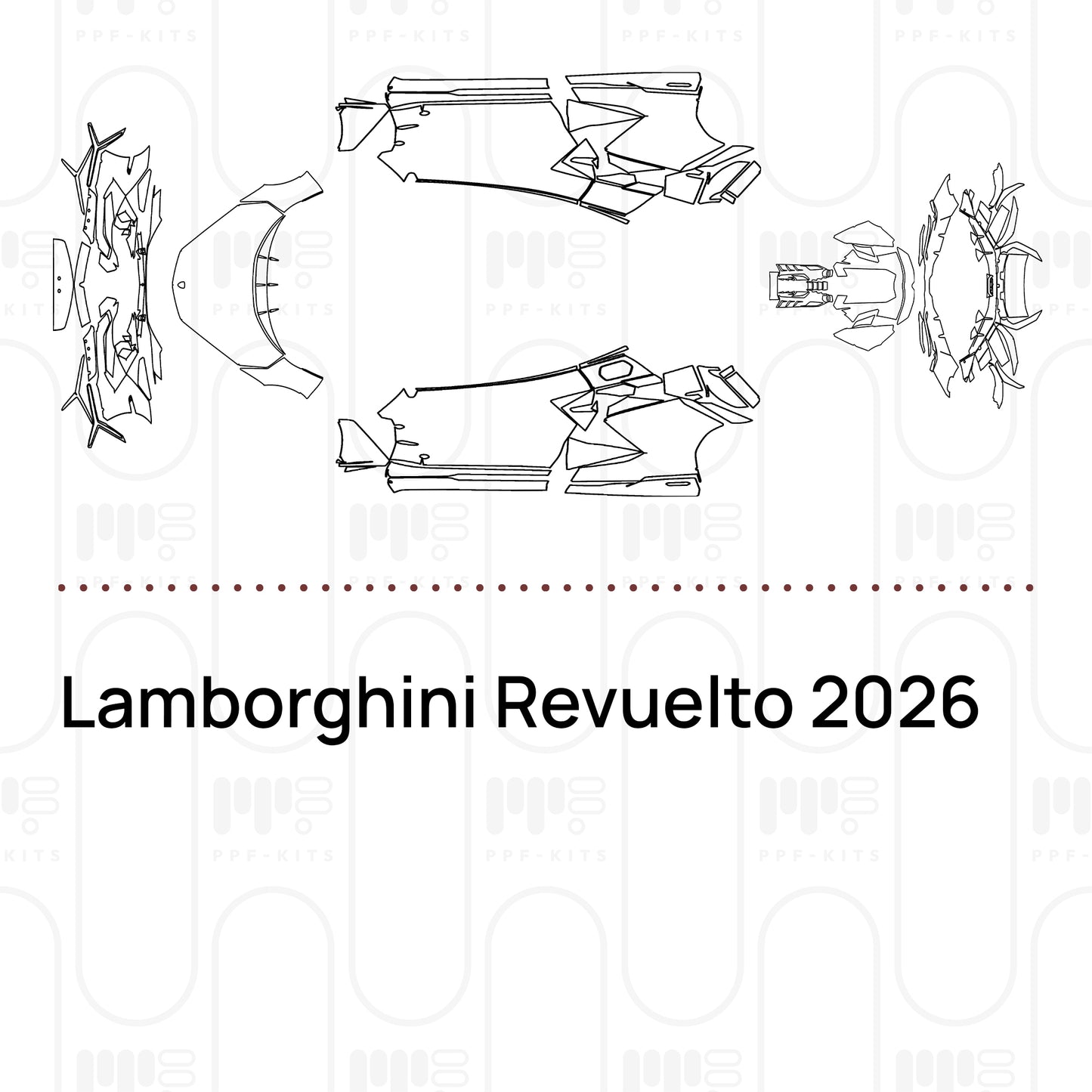 Pre-Cut PPF Lamborghini Revuelto 2026