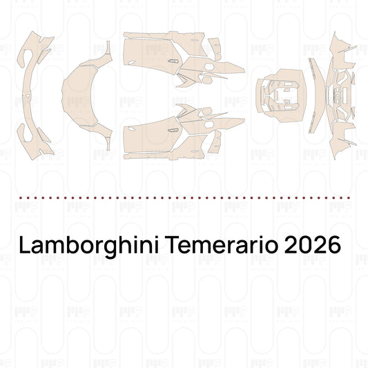 Pre-Cut PPF Lamborghini Temerario 2026