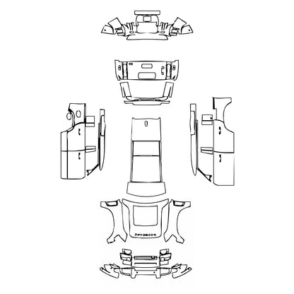 Pre-Cut PPF Land Rover Defender 110 Base 2020 - PPF-Kits