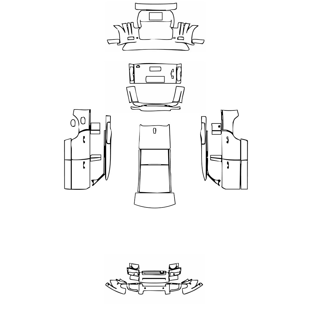 Pre-Cut PPF Land Rover Defender 110 Diablo Special Edition (China only) 2020 - PPF-Kits