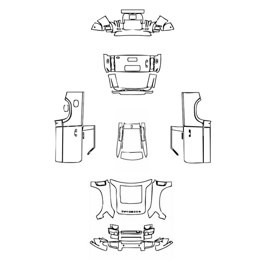 Pre-Cut PPF Land Rover Defender 90 X-Dynamic 2021 - PPF-Kits