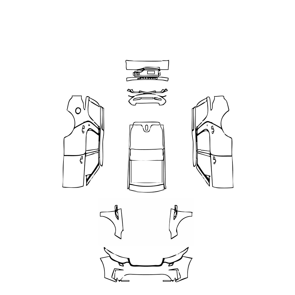 Pre-Cut PPF Land Rover Discovery Discovery 5 HSE 2017 - PPF-Kits