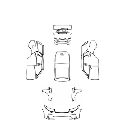 Pre-Cut PPF Land Rover Discovery Discovery 5 HSE 2020 - PPF-Kits