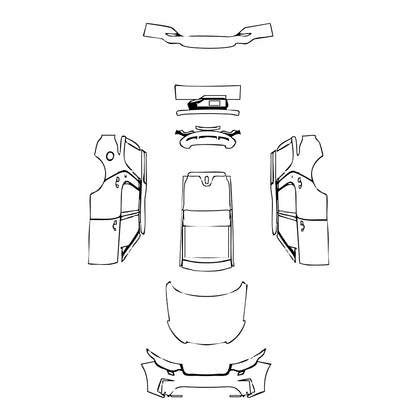 Pre-Cut PPF Land Rover Discovery Discovery 5 S 2025 - PPF-Kits