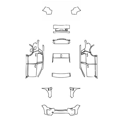 Pre-Cut PPF Land Rover Discovery Sport Base 2021 - PPF-Kits