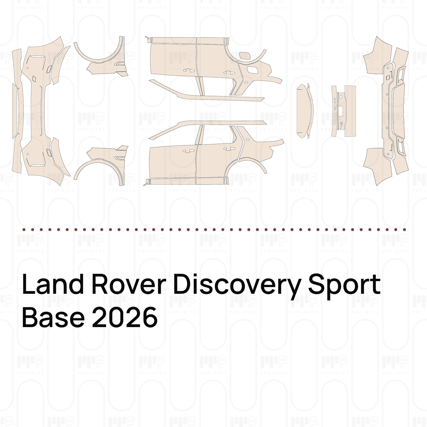 Pre-Cut PPF Land Rover Discovery Sport Base 2026