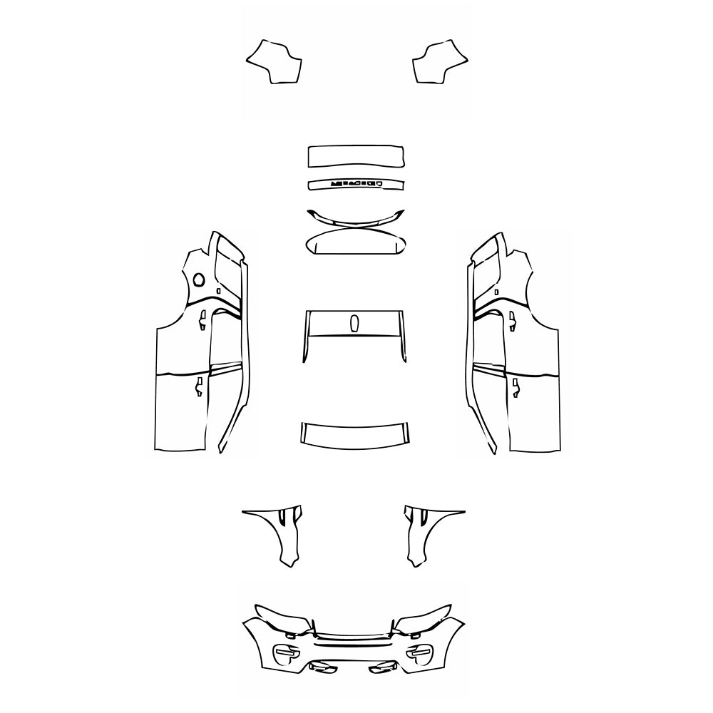 Pre-Cut PPF Land Rover Discovery Sport HSE LUXURY 2015 - PPF-Kits