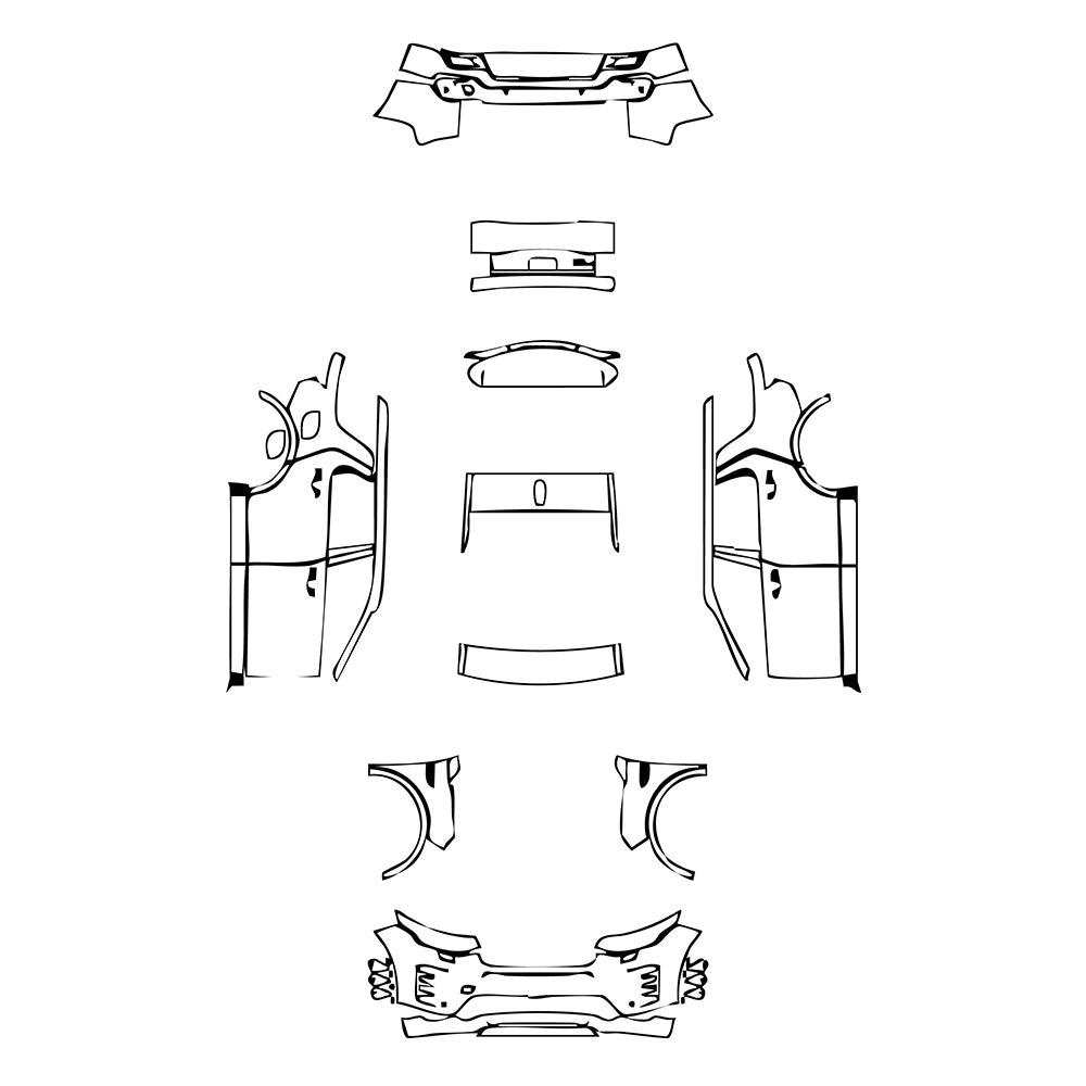 Pre-Cut PPF Land Rover Discovery Sport R-Dynamic 2023 - PPF-Kits