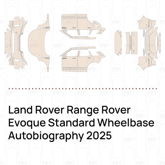 Pre-Cut PPF Land Rover Range Rover Evoque Standard Wheelbase Autobiography 2025