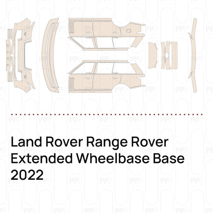 Pre-Cut PPF Land Rover Range Rover Extended Wheelbase Base 2022