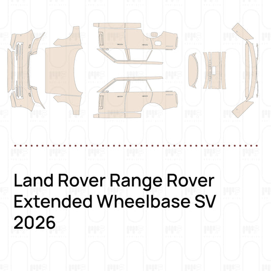 Pre-Cut PPF Land Rover Range Rover Extended Wheelbase SV 2026