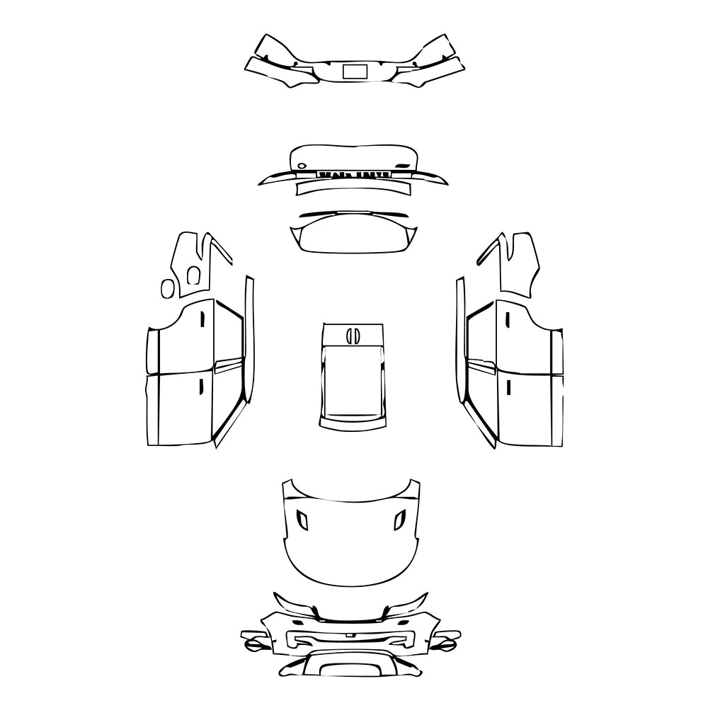 Pre-Cut PPF Land Rover Range Rover Sport Base 2024 - PPF-Kits