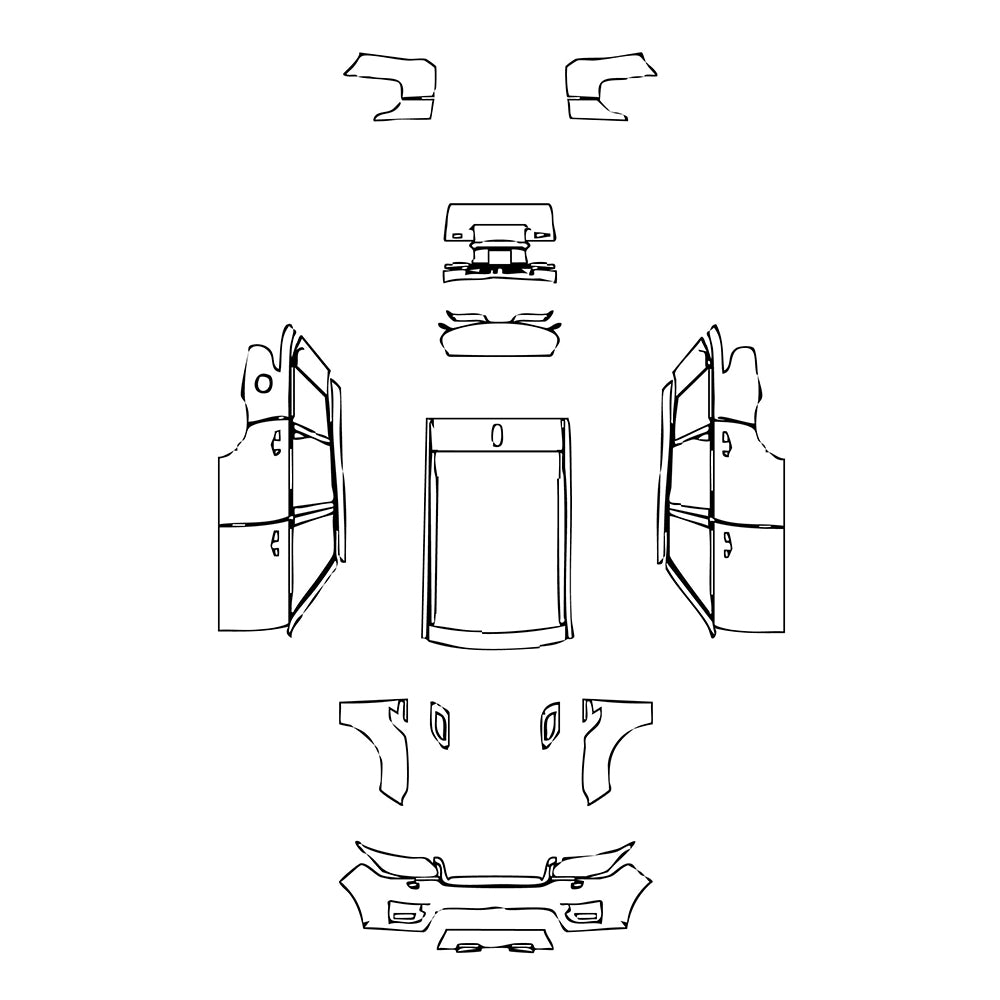 Pre-Cut PPF Land Rover Range Rover Sport HSE 2016 - PPF-Kits