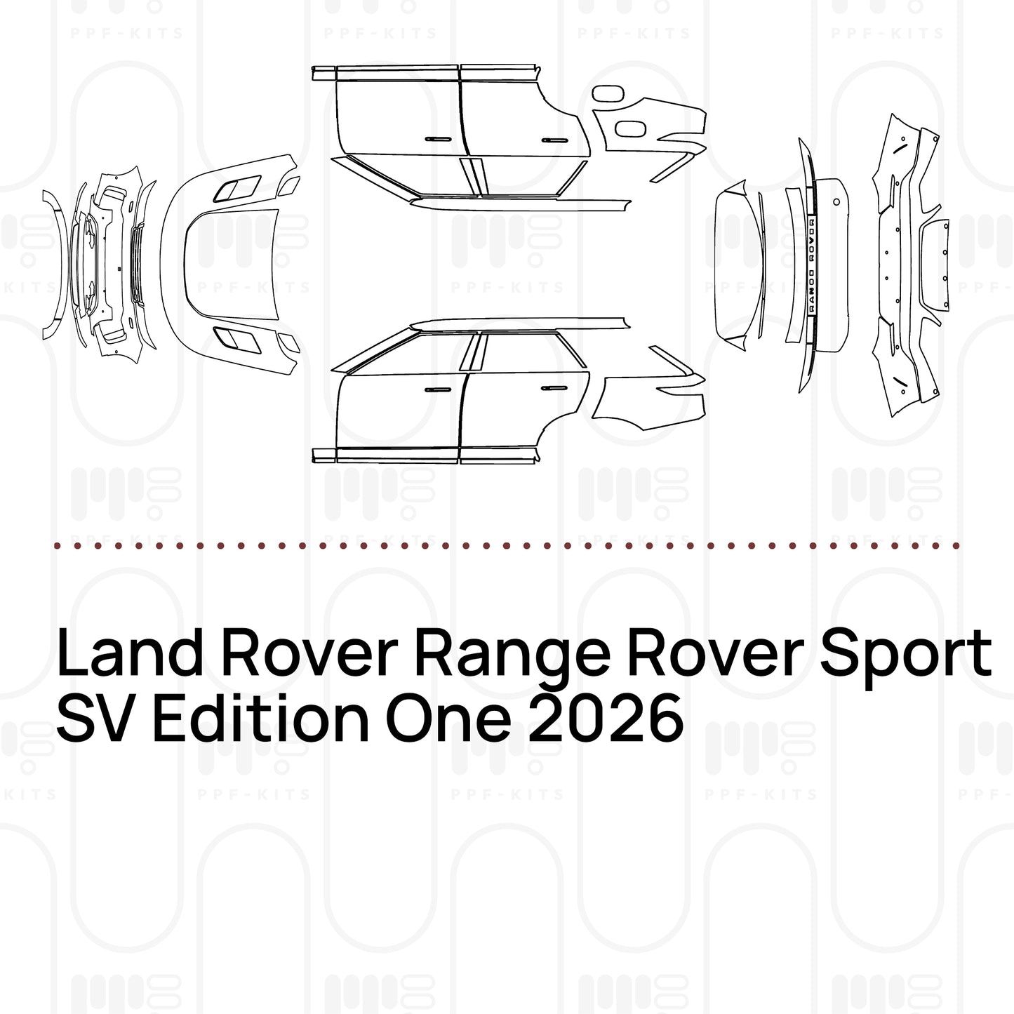 Pre-Cut PPF Land Rover Range Rover Sport SV Edition One 2026