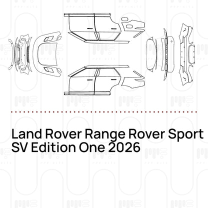Pre-Cut PPF Land Rover Range Rover Sport SV Edition One 2026